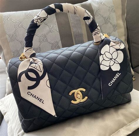 chanel coco bag with handle|coco chanel bag price.